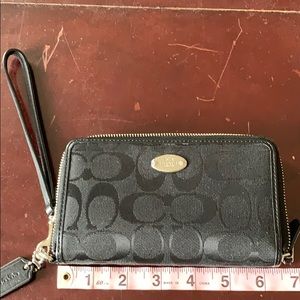 Coach wallet wristlet